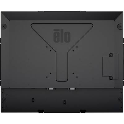 'Rear side of an ELO touchscreen with mounting fixtures.'