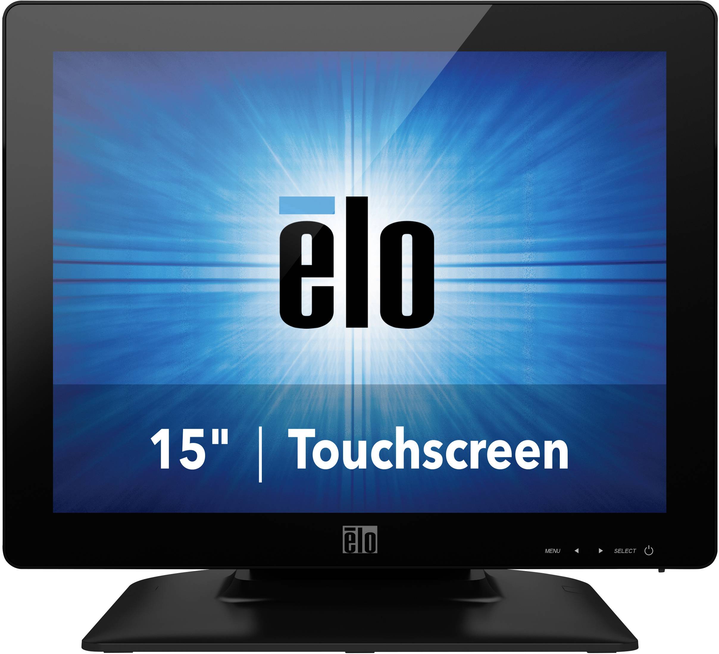 elo Touch Solution 1523L LED 38.1 cm (15 inch) 1024 x 768 p 4:3 23 ms VGA, DVI