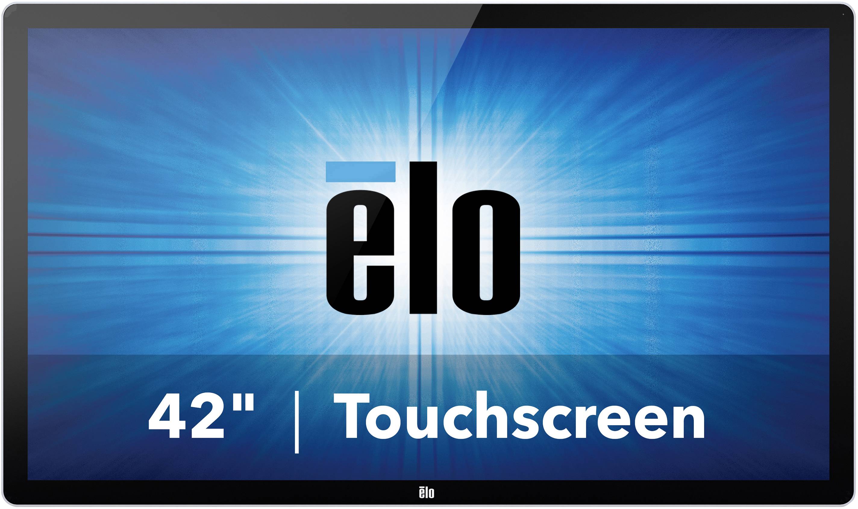 elo Touch Solution 4202L Touchscreen EEC: B (A+ - F) 106.7 cm (42 inch) 1920 x 1080 p 16:9 8 ms HDMI™, VGA, DisplayPort, Headphone jack (3.5 mm), LAN
