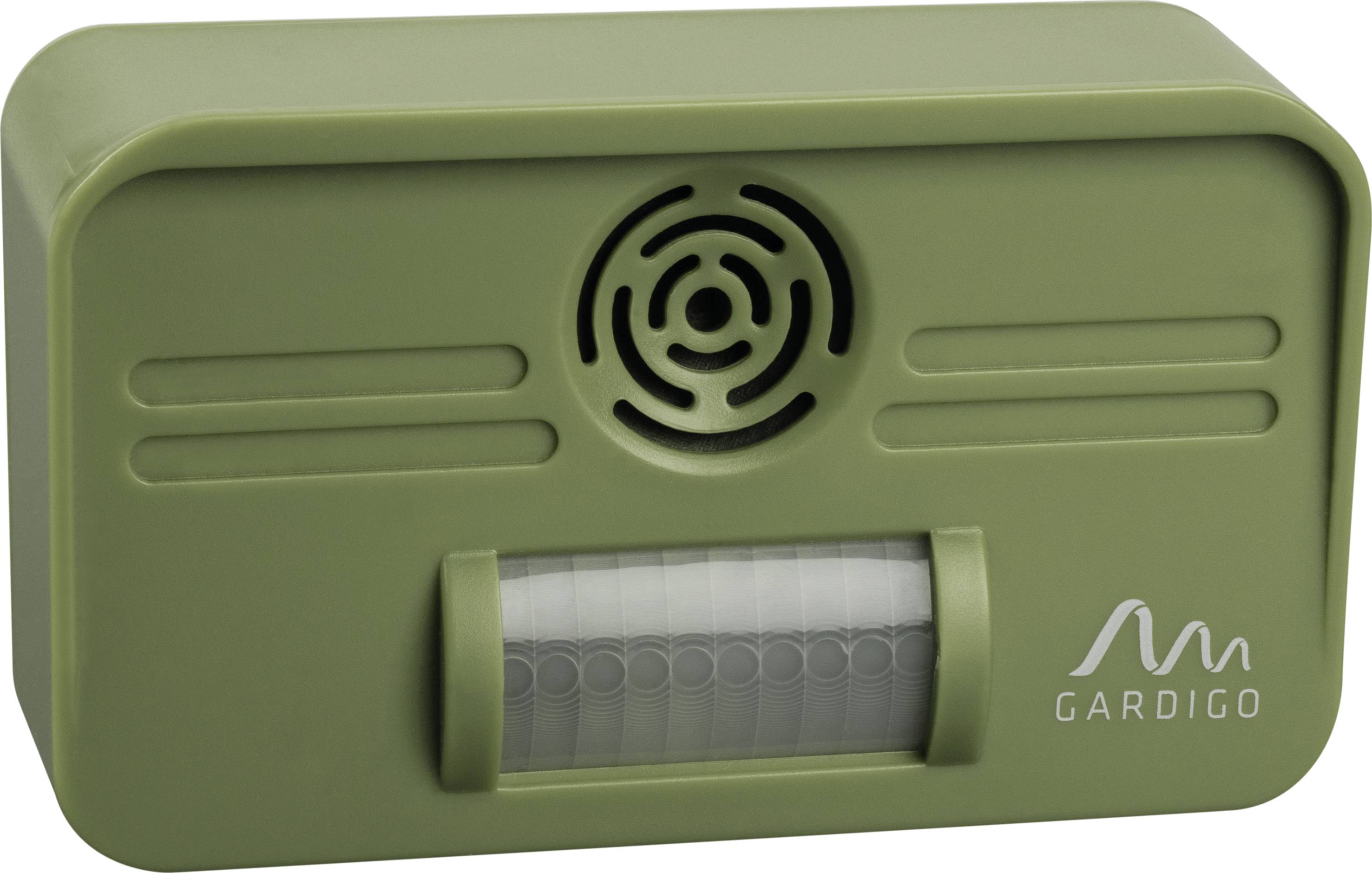 Gardigo Dog and Cat Animal repeller Working principle Ultrasound Operating range 70 m² 1 pc(s)