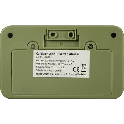 Gardigo Dog and Cat Animal repeller Working principle Ultrasound Operating range 70 m² 1 pc(s)-5