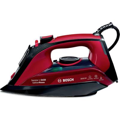 Bosch Haushalt Sensixx'x DA50 EditionRosso Steam iron Dark red, Black 3000 W