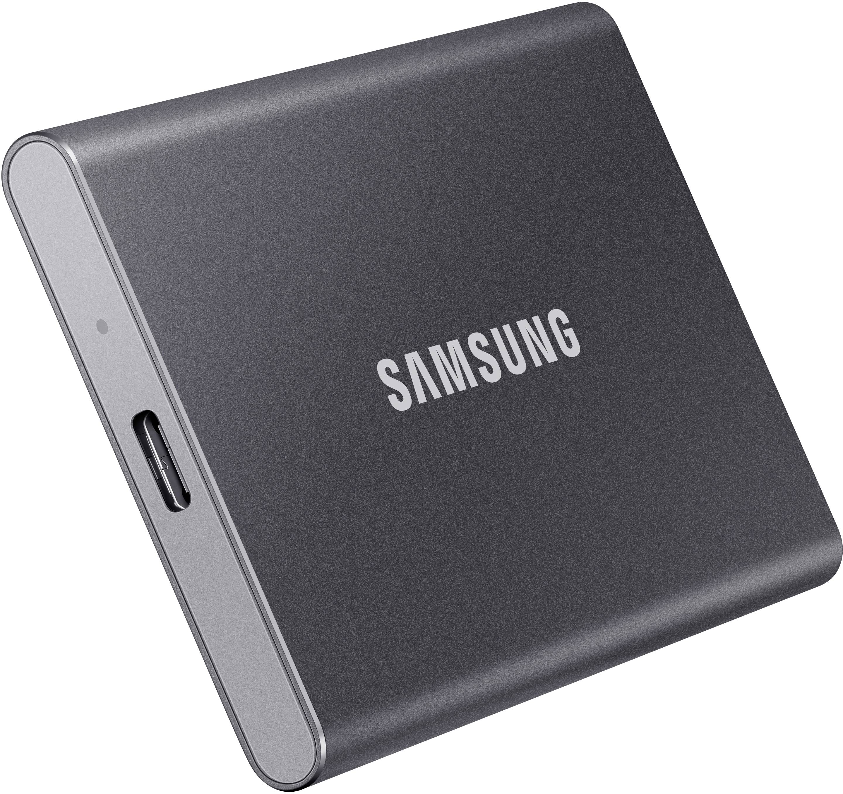 SAMSUNG PORTABLE SSD T7 2TO EXTERN USB 3.2 GEN 2 INDIGO BLUE (MU