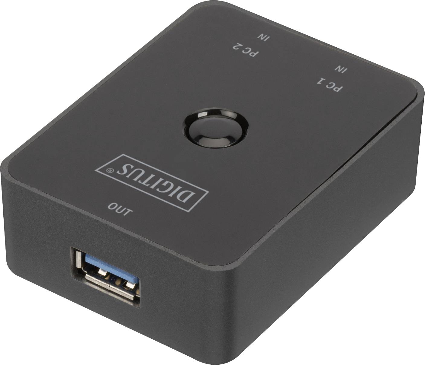 Digitus DA733001 2 ports USB 3.2 1st Gen (USB 3.0) changeover switch