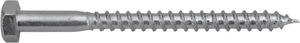 SWG 192 8 120 67  Wood screw 8 mm 120 mm  DIN 571   Steel zinc plated 25 pc(s)