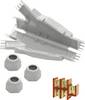 Raytech 84011 DINO Y Cable sleeve Cable Ø range: 14 - 19 mm Content: 1 pc(s)