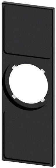 Siemens 3SU1900-0AL10-0AA0 3SU19000AL100AA0 Label holder + anti-twist safeguard (W x H) 29.7 mm x 89.6 mm Black 1 pc(s) Piece