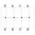 A technical drawing shows a series of vertical lines with numerical labels: 53-54, 61-62, 71-72, 81-82.