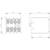 Technical drawing of a relay with dimensions: 36 mm width, 37.5 mm height, 48.1 mm depth. Shows connections and contact designations.