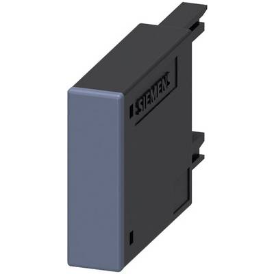 Electronic component in a rectangular shape, bearing the brand name 'Siemens', primarily in black with a blue front.