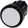 Siemens 3SU10000AA600AA0 3SU1000-0AA60-0AA0 Pushbutton Front ring (PVC), round Button Black, White Push 1 pc(s)
