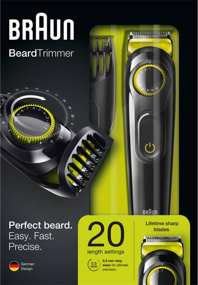 braun beard trimmer bt 3021