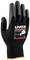 Black Uvex glove, model airLite A ESD, manufactured in Germany, size 9, marked with protective symbols.