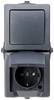 Kopp 138515009 Wet room switch product range Nautic Anthracite 1 pc(s)