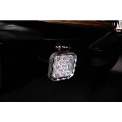 LED reversing light mounted under a vehicle, with the 'OSRAM' brand visible.