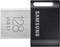 External storage stick by Samsung with USB 3.1 and a capacity of 128 GB. Black, compact design.