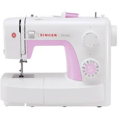 Singer Sewing machine Simple 3223 White, Pink-0