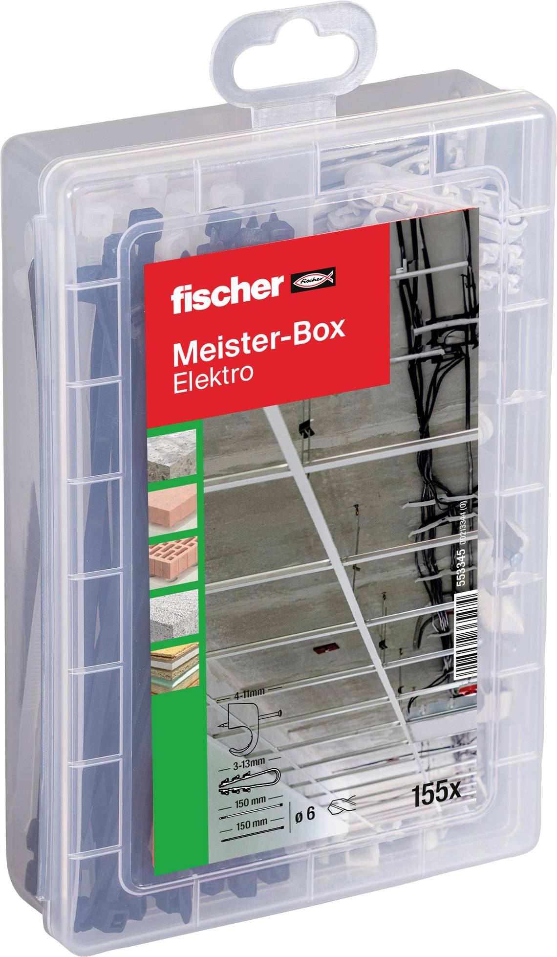 Fischer Praktische Helfer Fastener set 553345 1 Set