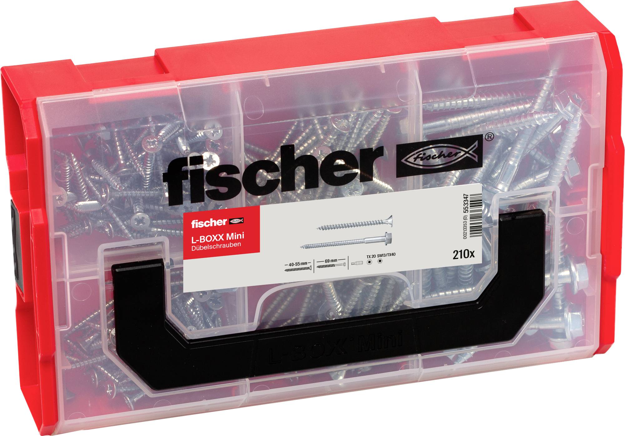 Fischer FIXtainer Fastener set 553347 1 Set