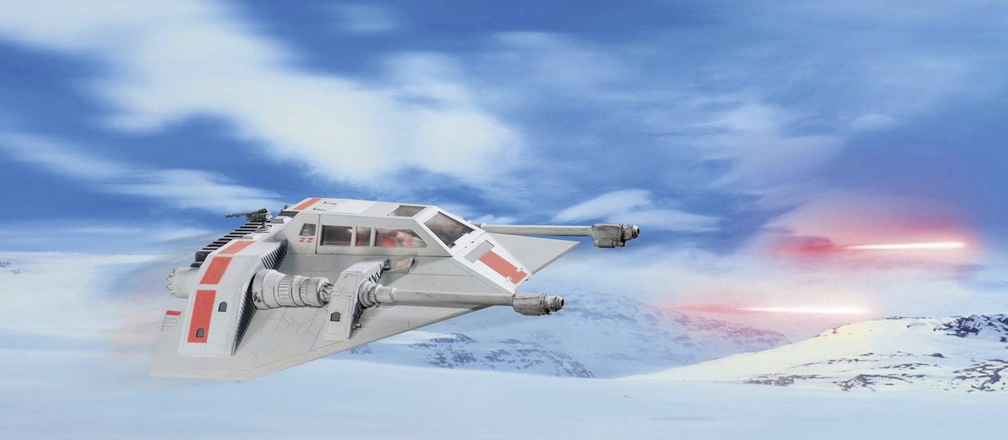 Revell 05679 Star Wars Snowspeeder 40th Anniversary Sci-Fi spacecraft assembly kit 1:29-1