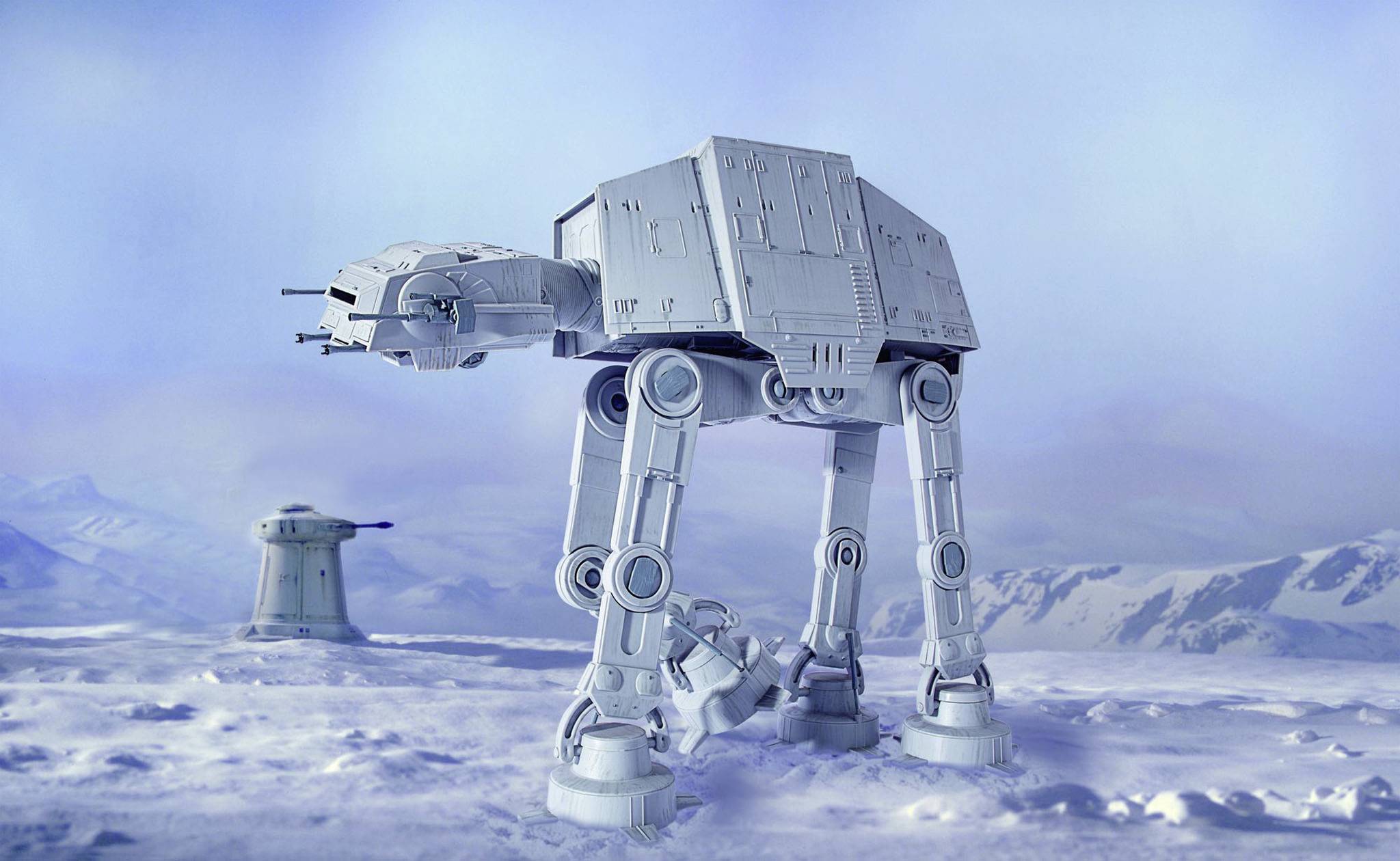 Revell 05680 Star Wars AT-AT 40th Anniversary Sci-Fi spacecraft assembly kit 1:52-5