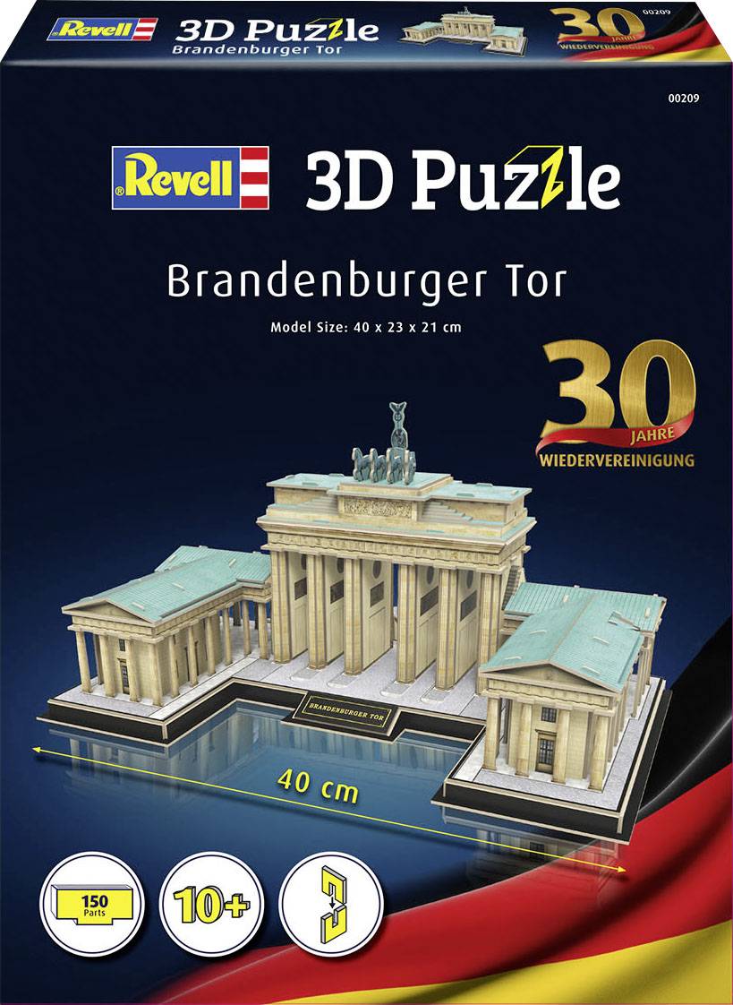 Revell 3D Puzzle 'Brandenburger Tor' 30 Jahre Widervereinigung 00209