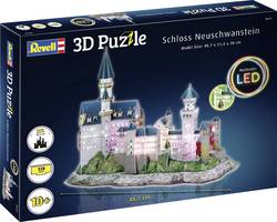 3D-Puzzle Neuschwanstein Castle LED 00151 3D-Puzzle Neuschwanstein LED-Edition 1 pc(s) | Conrad.com