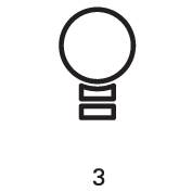 Symbol image for Sygonix SY-4531612 LED candle 3-piece set Ivory Warm white (Ø x H) 7.5 cm x 15 cm Timer