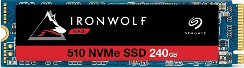 Seagate IronWolf® 510 240 GB SATA M.2 internal SSD 2280 PCIe 3.0 x4 Retail ZP240NM30011
