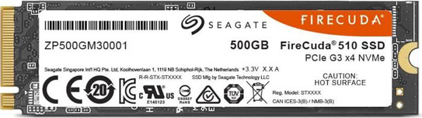 Seagate FireCuda 500 GB SATA M.2 internal SSD 2280 PCIe 3.0 x4 Retail ZP500GM3A001