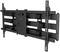 Swivel Metal TV Wall Mount, Black, for Flat Screen Televisions. Adjustable Arms for Flexible Positioning.