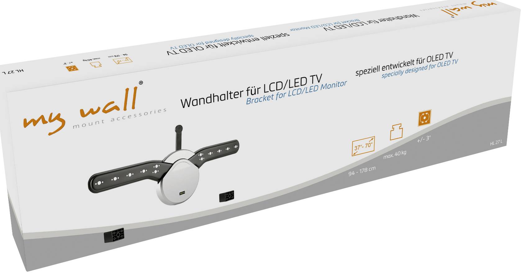 My Wall HL 27 L TV wall mount Rotatable-1