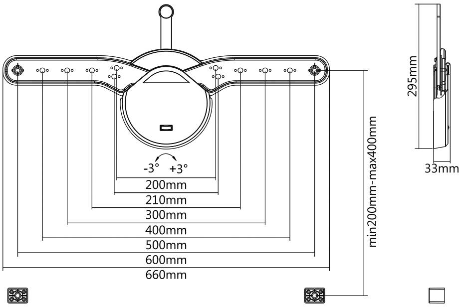 My Wall HL 27 L TV wall mount Rotatable-5