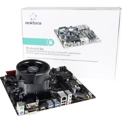 Renkforce PC tuning kit AMD Athlon™ 3000G (2 x 3.5 GHz) 8 GB AMD Radeon Vega Graphics Vega 3 Micro-ATX