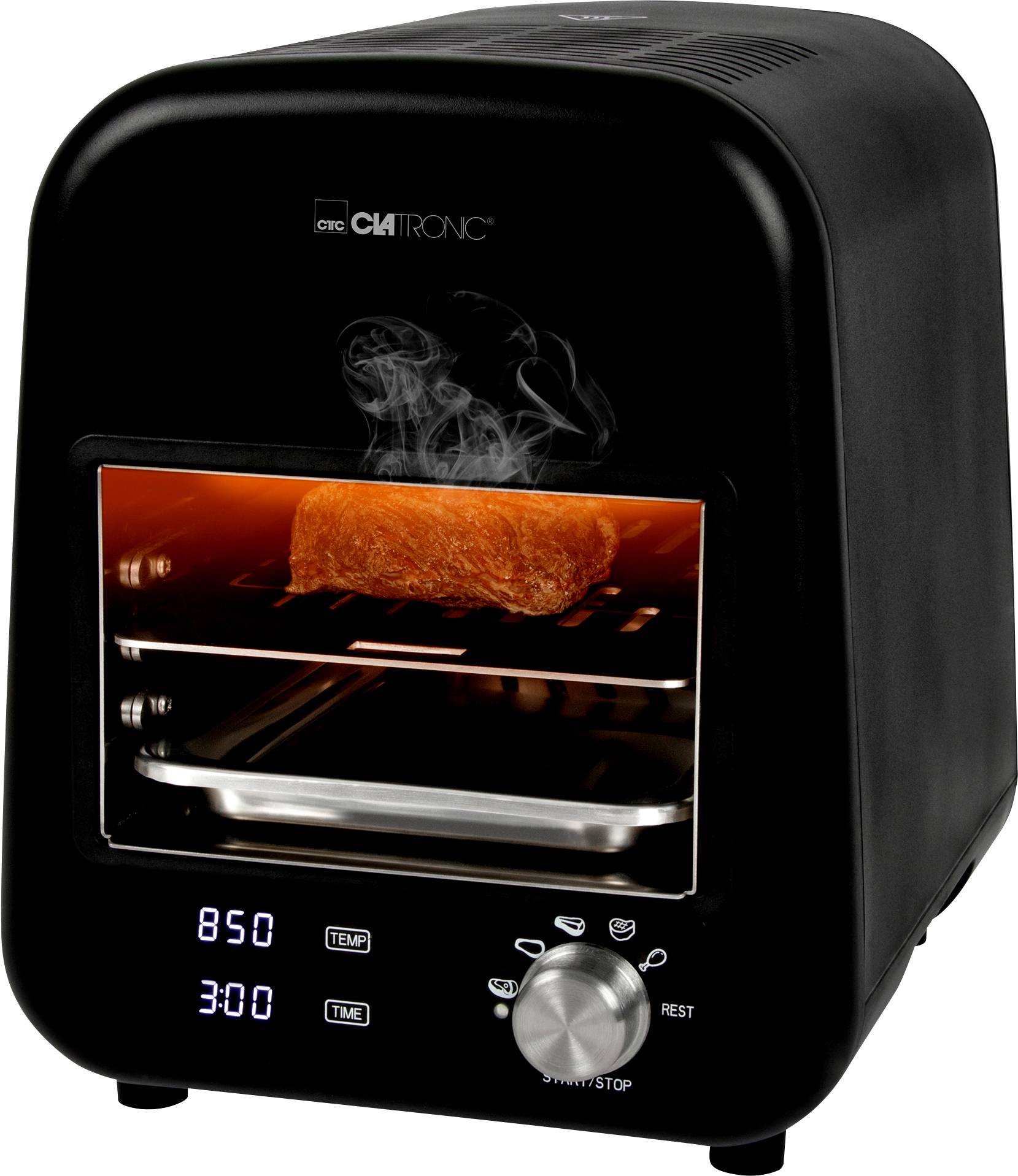 Clatronic EBG 3760 Electric Electric grill Black