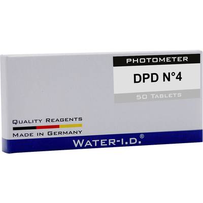 Water ID 50 Tabletten DPD N°4für PoolLAB Tablets   
