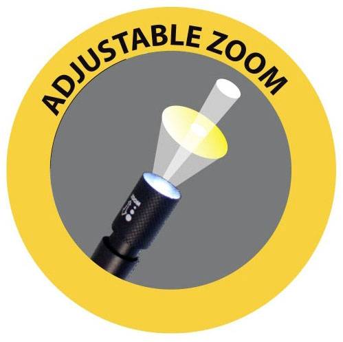 STAK ST004 Bangalore Penlight battery-powered LED (monochrome) 144 mm Black-1