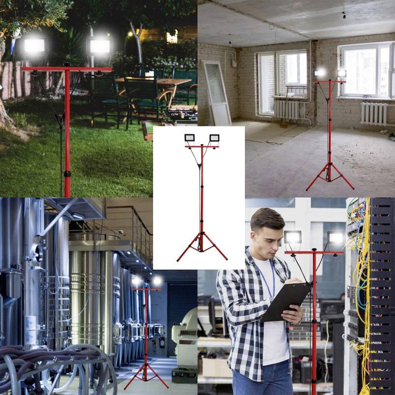 Velamp Twin-Head Tripod length (max.): 1760 mm 40 W 3200 lm IS747-3-1