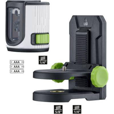 Laserliner EasyCross-Laser Green Set Cross line laser Self-levelling-3