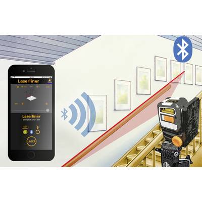 Laserliner CompactCross-Laser Plus Cross line laser Self-levelling Calibrated to: Manufacturer's standards (no certifica-2