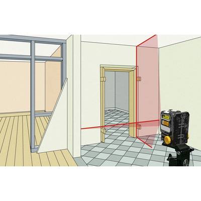 Laserliner CompactCross-Laser Plus Cross line laser Self-levelling Calibrated to: Manufacturer's standards (no certifica-4