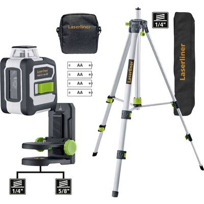 Laserliner CompactLine-Laser G360 Set Multi-line laser Self-levelling-0