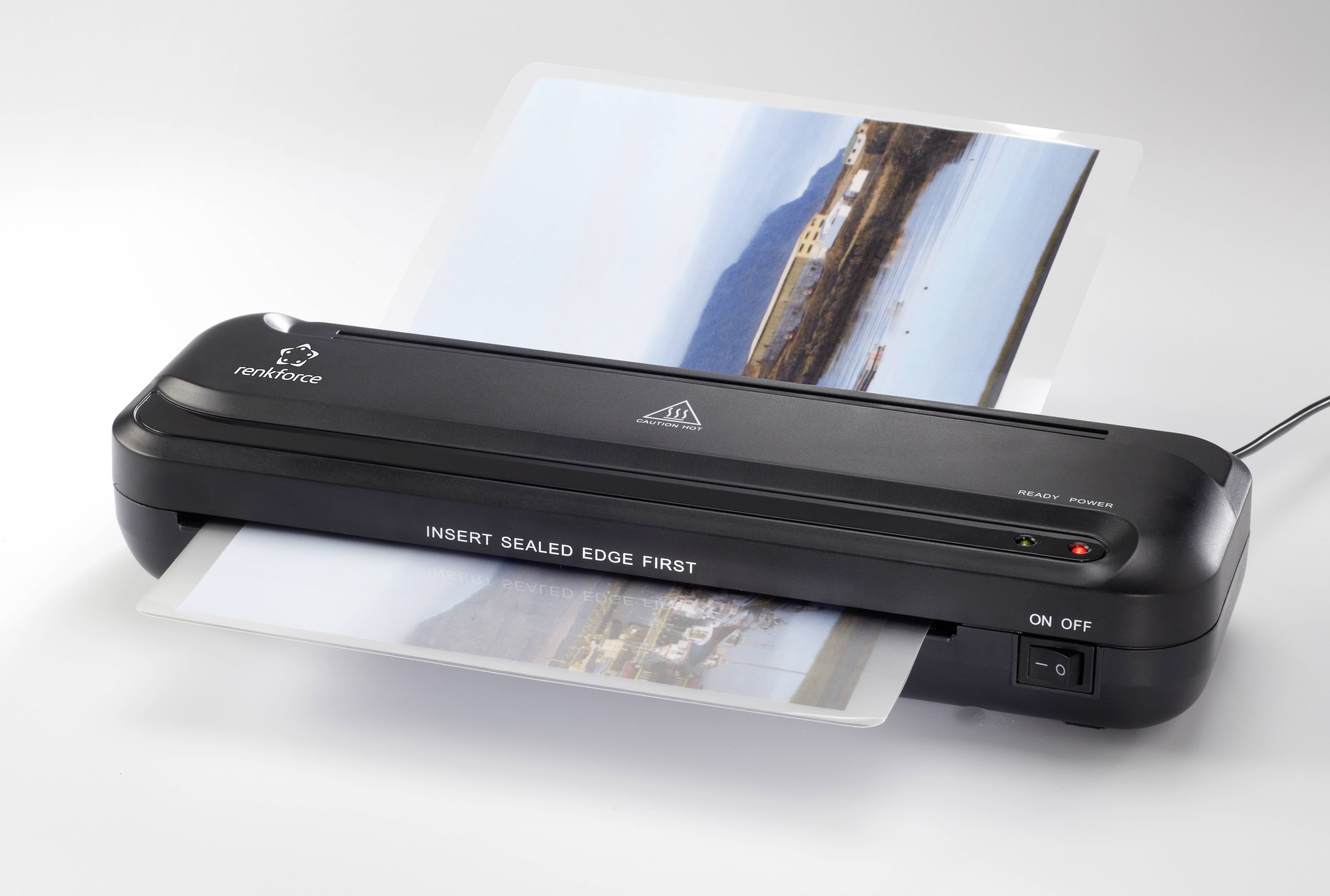 Renkforce Laminator RF-LAM-100 RF-4533106 A4, Business cards, A8, A7, A6, A5-4