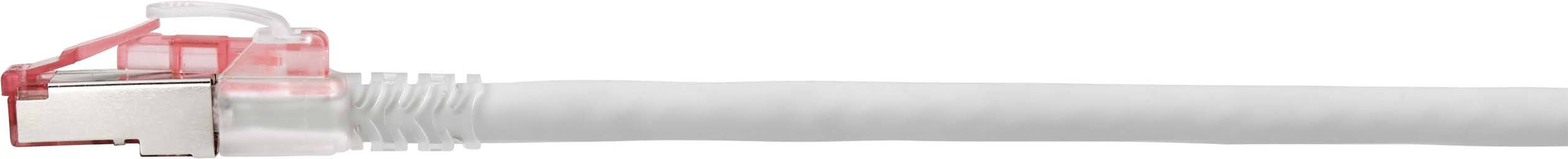 Renkforce RF-4533114 RJ45 Network cable, patch cable CAT 6A S/FTP 1.00 m Grey lockable 1 pc(s)-3