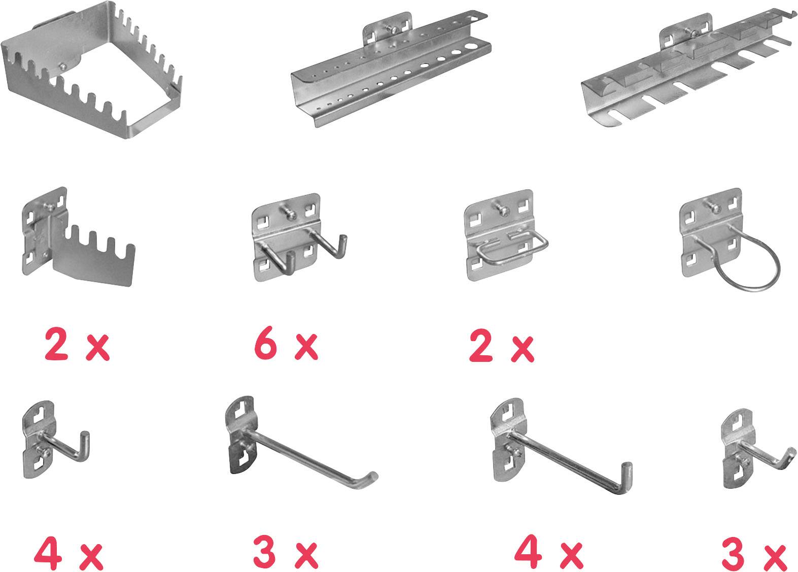 Aerotec 20142038 Tool holder set PRO (L x W x H) 190 x 200 x 75 mm 28 Parts