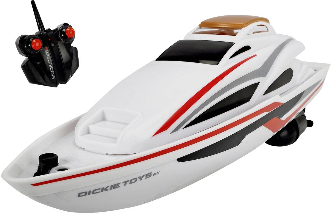 inkl RC Speed Fernbedienung ferngesteuertes Boot Dickie Toys RC Sea Cruiser
