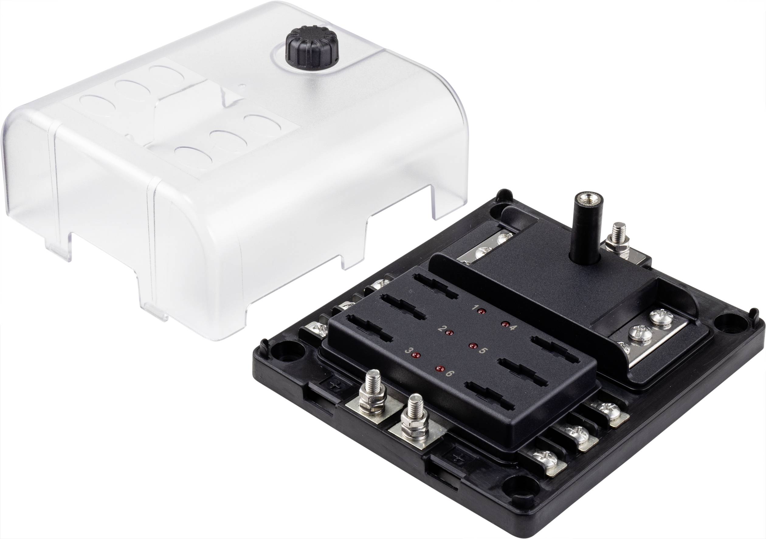 TRU COMPONENTS TC-9067924 Car fuse holder incl. status indicator Suitable for Blade-type fuse (standard) 30 A 32 V DC 1 -1