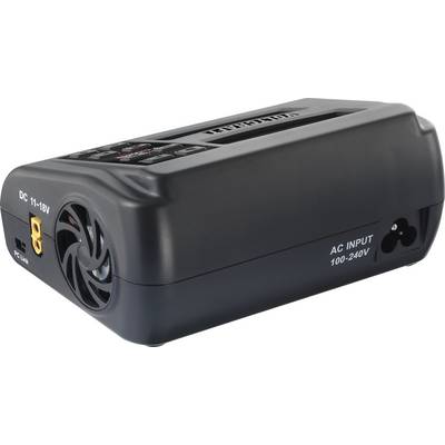 VOLTCRAFT V-Charge 200 Duo Scale model battery charger 10 A Li-ion, LiFePO, LiHV, LiPolymer Discharger function, Battery-3
