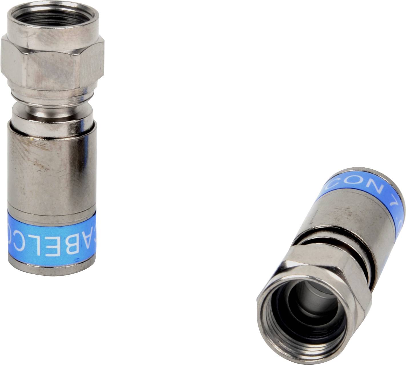 Cabelcon F-56-CX3 7.0 QM blau Compression PLUG (Quick Mount) 50 PCS