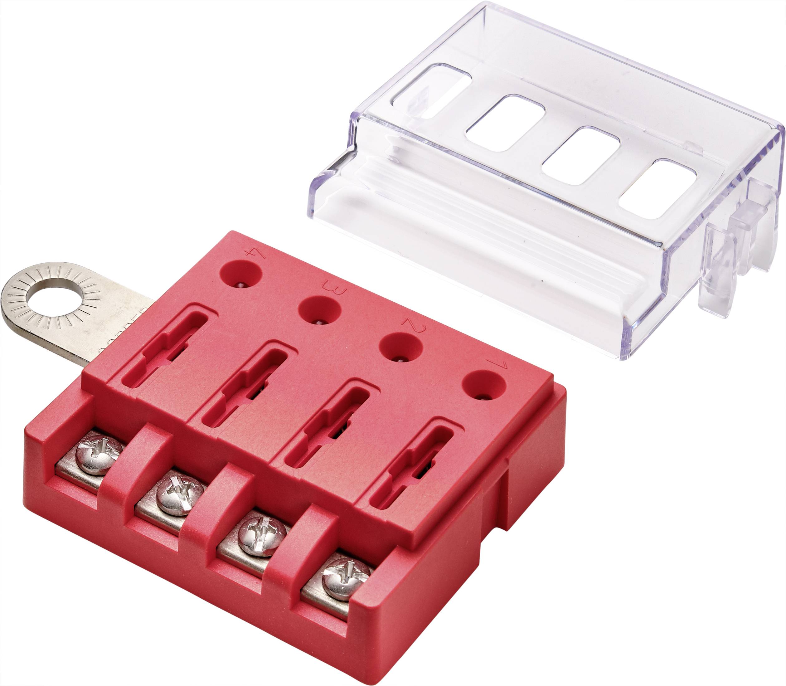 TRU COMPONENTS Car fuse holder Suitable for Bladetype fuse (standard) 30 A 32 V DC 1 pc(s